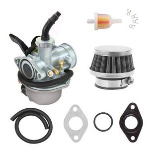 lot 2211 image: PZ19 Carburetor for TaoTao Kazuma Baja 70cc 90cc 110cc 125cc NST SunL Chinese Quad 4 Stroke ATV Go Kart Pit Dirt Bike CRF50F XL75 CRF80F XR50R with Air Fuel Filter