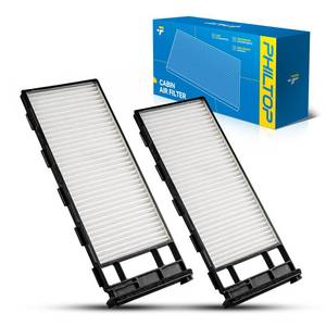 lot 2225 image: PHILTOP HEPA Cabin Air Filter wActivated Carbon, Compatible with CF11180 Nissan Frontier 1998-2004, Xterra 2000-2004, Carbon Filter Up Dust Pollen Odor