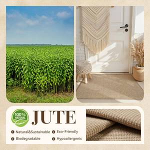 lot 2254 image: Engiw Jute Front Door Mat83