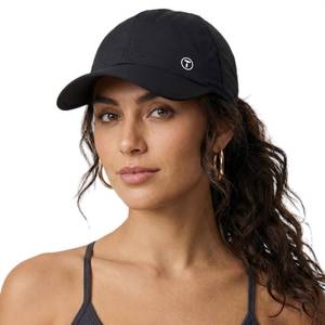 lot 2281 image: TOP-EX Womens High Ponytail Baseball Cap Cooling UPF 50 Summer Sun Hat for Running Golf Tennis Sports Foldable Black SM