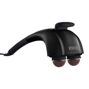 lot 3633 image: HoMedics Twin Percussion Pro Massager with Heat  Handheld Back Massager  Dual Node Heated Back  Neck  and Body Percussion Massager with Interchangeable Nodes to Relieve Back  Neck  Shoulder Tension