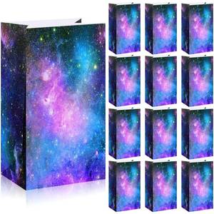 lot 4396 image: Containlol 28 Pack Space Galaxy Party Favor Gift Bags for Kids Outer Space Theme Goodie Bags Solar System Planet Paper Treat Bag for Birthday Baby Shower Party Supplies Decorations