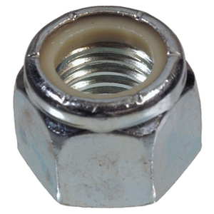 lot 4402 image: The Hillman Group 15-Count 10-mm-1.25 Zinc-Plated Metric Nylon Insert Lock Nuts