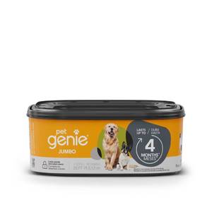 lot 4408 image: Pet Genie �� Jumbo refill 1-pack �� Up to 4 months of supply - Ultimate odor control dog poop bags