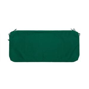 lot 6038 image: FUNHOME Outdoor Bench Cushion Cover 54 x18 x 3 inch,Water Resistant Cover with Zipper&Ties,Fade-Resistant Slipcover,Patio Porch Swing Cushion Cover Replacement Only,No Insert(Blackish Green)