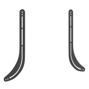 lot 9062 image: WALI Universal Soundbar Mount for TV, Heavy-Duty Bracket for Mounting Above or Below Screen, Length Up to 17,Fits Samsung,Sony,Bose,LG,Vizio,Roku,Vizio,Bose & More (SBR201)