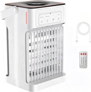 lot 9092 image: Portable Air Conditioner, Personal Air Conditioner Portable Air Cooler for Bedroom