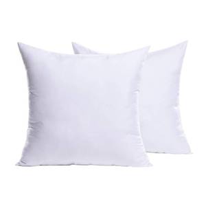 lot 9093 image: MIULEE Set of 2 Throw Pillow Inserts Premium Pillow Stuffer Square Form for Decorative Cushion Bed Couch Sofa 14x14 Inch