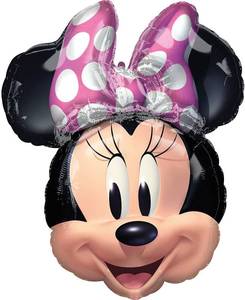 lot 10143 image: Anagram 26 Minnie Mouse Forever Foil Balloon, Multicolor,40979-01
