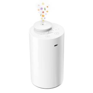lot 10152 image: Airversa Waterless Diffuser for Essential Oil, Car Diffsuer, Battery Operated Nebulizer, 0.7 Fl Oz 20mL, Mini Scent Air Machine, 3 Timers & 3 Mist Levels for Home, Room, Car, Office - AN6 White