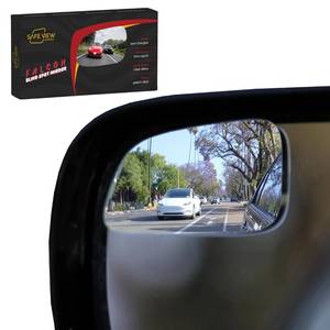 lot 10218 image: Blind Spot Mirrors for Cars - by Safe View Company - Change Lanes Confidently - Made from Real Convex Glass - Long Lasting - Easy Peel & Stick (Falcon), SVCBAME23