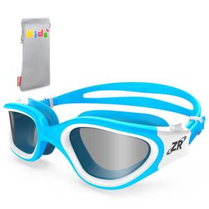 lot 12002 image: ZIONOR Kids Swim Goggles, G1 MINI UV Protection Anti-Fog Polarized Swimming Goggles for Age 6-14