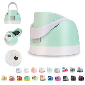 lot 12365 image: NTIERA Replacement Lid for Owala Freesip Water Bottle, Compatible with Owala Lid and Cap, Premium Accessories for 16oz 24oz 32oz 40oz Bottles,Leak-Proof,BPA-Free(Arctic Mint)