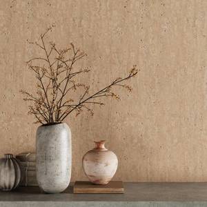 lot 12374 image: VaryPaper Tan Brown Sandstone Concrete Wallpaper Peel and Stick 15.7x78.7 Industrial Limewash Wallpaper for Bedroom Living Room Removable Self Adhesive Vinyl Cement Contact Paper for Countertops