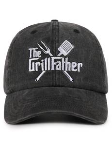 lot 12409 image: InnoBeta Grilling Gifts for Men, Grill Gifts for Men, Grill Hat, Funny Adjustable Embroidered Baseball Grill Hat for Birthday, Christmas, Party