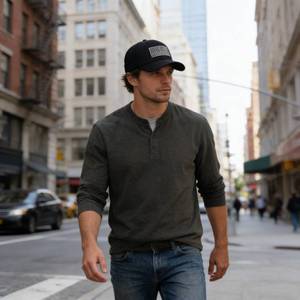 lot 12418 image: OVOY July 4th American Flag Baseball Cap �� Patriotic Embroidered Dad Hat for Men Women, Adjustable Outdoor Daily Wear Black