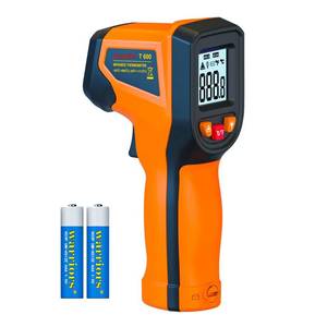 lot 12423 image: Laser Infrared Thermometer Non-Contact Digital Temperature Gun, -58����1112��(-50����600��) IR Thermometer for Industrial, Kitchen Cooking, Automotive, HVAC (Not for Human Body Temp)