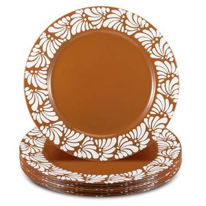 lot 13773 image: Jinei 10 Pcs Cielito Lindo Plates 13 Inch Mexican ceramic Charger Plates Platos De Barro Mexicanos Fiestas Party Decor talavera dish set for Mexican Birthday Party Decorations Supplies(Stylish)