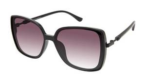 lot 14184 image: Vince Camuto womens Vc963 Glamorous UV Protective Square Sunglasses Wear Year Round Luxe Gifts for Women 59 mm, Black, mm US