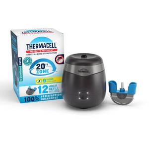 lot 14229 image: Thermacell E-ZoneGuard Patio Rechargeable Mosquito Repeller with 20-Foot Zone of Scientifically Proven Outdoor Protection 9-Hr Battery 12-Hr Refill Bug Spray Alternative DEET-Free