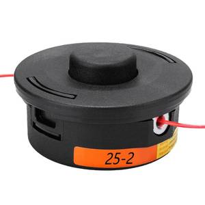 lot 14246 image: 25-2 Bump Feed Trimmer Head for Stihl Weedeater FS55 FS55R FS56 FS56RC FS70 FS70R FS80 FS85 FS90 FS91R FS94R FS100RX FS110 FS120 FS130 FS131 FS240 FS250 Replaces 4002 710 2108, 4002 710 2191 (25-2)
