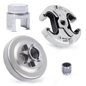 lot 14315 image: Adefol Sprocket 7T Clutch Drum Bearing Kit for Husqvarna 455, 455 Rancher, 460, 460 Rancher Chainsaw Parts with Clutch Removal Tool Replace 537291702 537110503 502541603