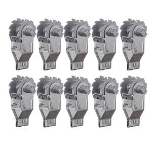 lot 19621 image: Zoiut Electric Fence Wire Strainer, 10PCS Heavy Duty Inline Wire Tensioner, Wire Ratchet Tensioner for Electric Fence, Farm Fence