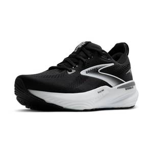lot 19633 image: Brooks Men��s Glycerin GTS 22 Supportive Running Shoe - BlackGreyWhite - 13 Medium (Slightly Worn)