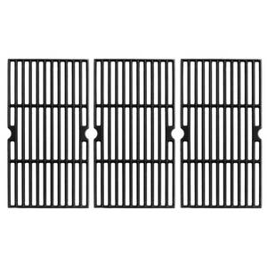 lot 19656 image: Charbrofire BG2824B Grates Grill Replacement Parts for Expert Grill Grates BG2824BP Cooking Grate BG2824BN XG16-096-034-00 XG17-096-034-04 Cast Iron Cooking Grates 3 Pieces