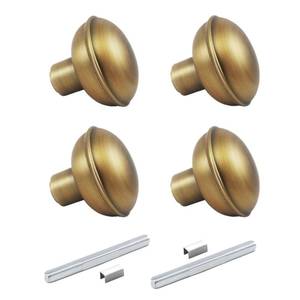 lot 20247 image: newliplace 1 Pack Antique Brass Door Knob Set with Spindle, Vintage Old Style Door Knobs Replacement Set for Mortise Lock, Antique Door knobs Interior