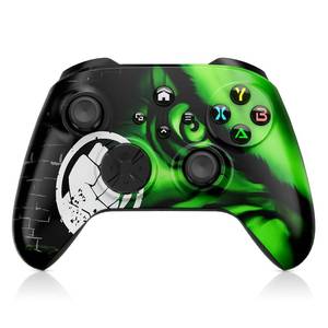 lot 20307 image: Xexvyrin Wireless for X-Box Controller, Compatible with X-box One XS, Series PC, Special Edition Custom Controller 6-Axis Motion Control3.5mm Audio JackDual VibrationMacro FunctionTurbo��Green��
