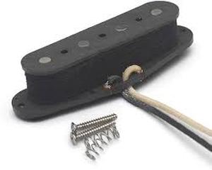 lot 2213 image: MAXCHEER 4 String Guitar Pickup Alnico 5 Single Coil Vintage Style Precision Bass Pickup for Tele Bass Electric Guitar, 6.8K, 51 P-Bass, Black