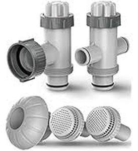 lot 11852 image: Pool Parts Kits Model 0800907 Plunger Valves Inlet Nozzle Outlet Strainer