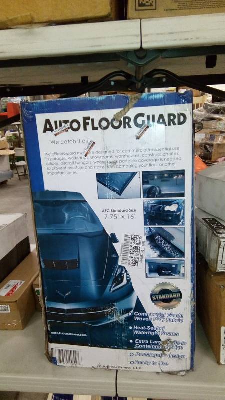 Auto Floor Guard Standard 7ft 9in X 16 1 18 Inch Edging Lots Of