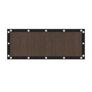 lot 2307 image: VICLLAX 90% Shade Fabric Sun Shade Cloth with Reinforced Grommets, Outdoor Sun Screen Fabric for Outdoor Patio Garden Pergola Cover Canopy 3x8 FT, Mocha