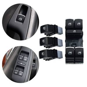 lot 2335 image: RUIWEN Power Window Button Switch Button for VW Amarok Golf CC Jetta Tiguan Rabbit Seat Ibiza Altea Leon 1K4959857B US Passat B6 2006 2007 2008 2009 2010 2011 2012 2013 2014 2018 2019 2020 2021 2022