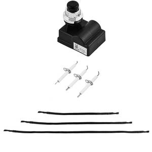 lot 2464 image: TS-IG3007 Ignitor Kit Replacement Parts for Pit Boss Memphis Ultimate 4-in-1 Pit Boss Grill Accessories Push-button Electronic Igniter with 3 Electrodes Ignitor Burner 3 Mounted Electrode Wires