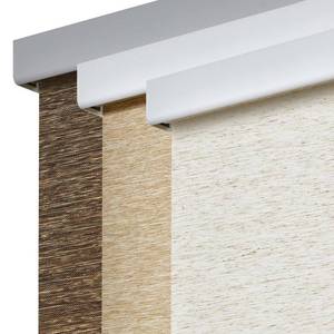 lot 3680 image: Persilux Light Filtering Window Blinds, Natural Woven Fabric Free-Stop Cordless Roller Window Shades for Home (Khaki 35 x 72) UV Protection Privacy Roller Shades for Windows, Home, Patios, Doors