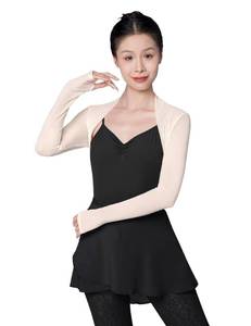 lot 4028 image: Dayrose Mesh Sleeve Women Dance Shrug, Women Crop Bolero Shrug for Leotards