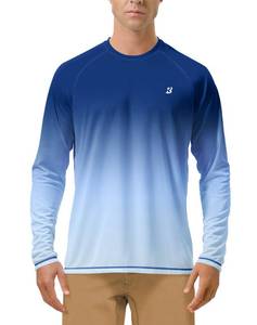 lot 4039 image: Roadbox Mens UPF 50 Long Sleeve SPF Diving Rash Guard UV Sun Protection Shirts for Outdoor Fishing Hiking Swimming Running 3XL