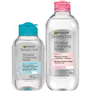 lot 4486 image: Garnier SkinActive Micellar Cleansing Water For Waterproof Makeup  1 Count
