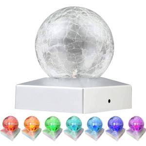 lot 5654 image: SUNNYPARK 4 Pack Solar Post Cap Lights Outdoor