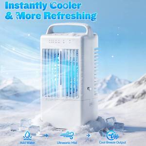 lot 5720 image: Mini Air Conditioner, 3 Speeds 120° Oscillation Portable Air Conditioners