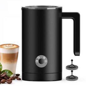 lot 5749 image: Kourice 4-in-1 Electric Milk Frother & Steamer �� Automatic Frother Machine, Barista-Style Hot & Cold Foam for Lattes, Cappuccinos, Iced Coffee, Quiet, One-Touch, Easy to Clean