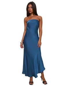 lot 6169 image: Princess Polly Haley Maxi Dress Mid Blue size S