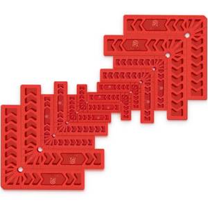 lot 6207 image: Relitec R 90 Degree Positioning Squares, Clamping Square, Right Angle Clamp Corner Clamp Woodworking Tools for Wood Cabinets, Carpenter Tool for Photo Frames Box Drawer, Set of 12��3 4 6)