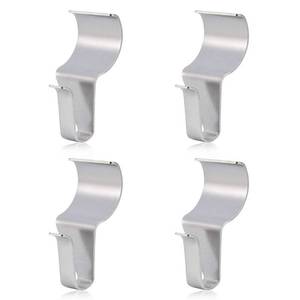 lot 6228 image: No-Hole Hooks Vinyl Siding Hangers - Low Profile- 4PK