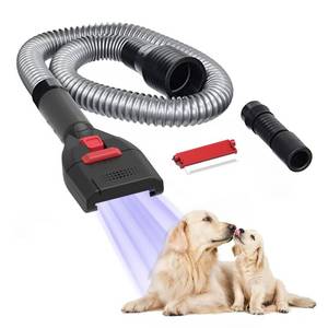 lot 6287 image: Defurry Pet Vacuum Grooming Brush and Shedding Kit for DogCat Loose Hair, Professional Accessories Remover for Pets Undercoat Fur