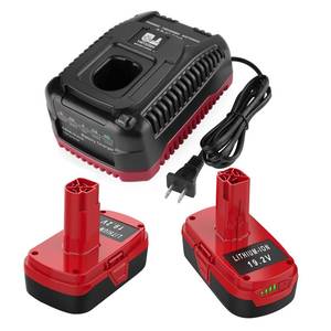lot 11894 image: energup 2Pack 19.2V 4.0Ah Replace for Craftsman 19.2Volt Battery for C3 XCP for 130279005 1323903 130211004 11045 315.115410 315.11485 for 19.2V Craftsman Battery with Charger(No Charger )