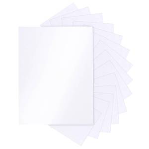 lot 12043 image: Silunkia 120 Sheets White Shimmer Cardstock 8.5 x 11 Heavyweight Paper, 250gsm92lb Thick Card Stock Printer Paper for Making Cards, Greeting Cards, Crafts, Wedding Invitations, Menus